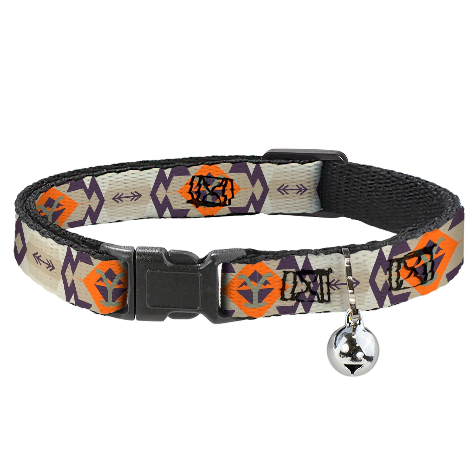Yellowstone Y Logo Tribal Native American Breakaway Cat Collar