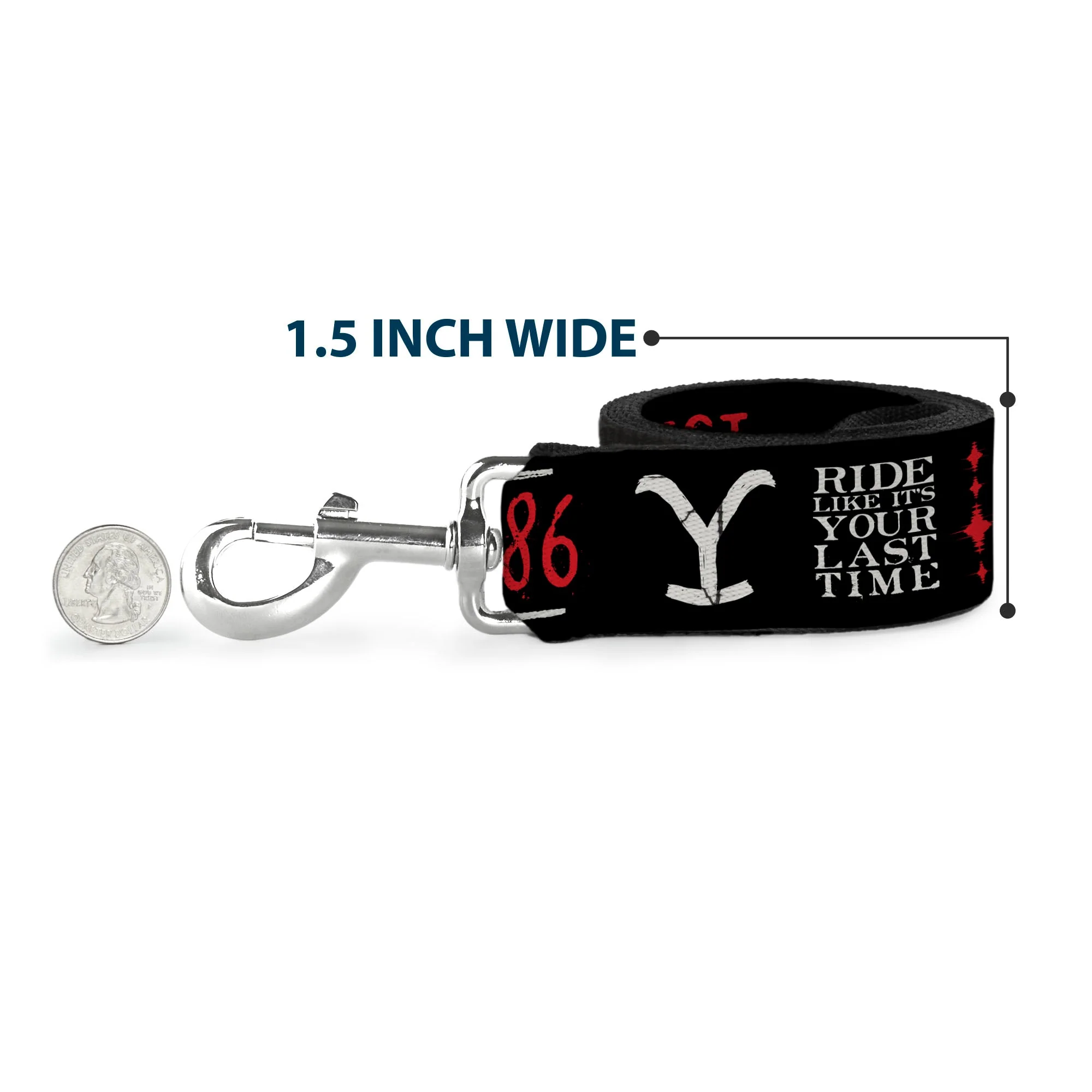 Yellowstone Dutton Ranch 1886 Icons Pet Dog Leash - Image 6