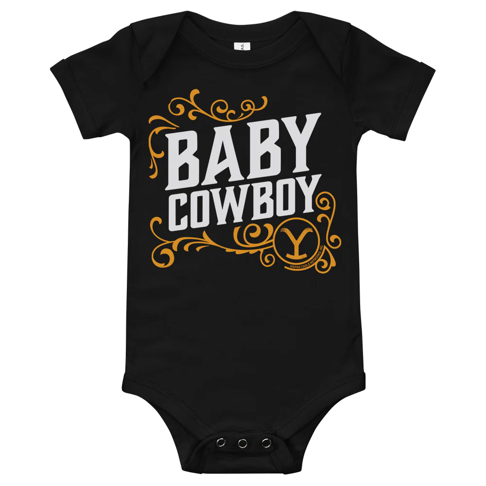 Yellowstone Baby Cowgirl/Cowboy Baby Bodysuit - Image 3