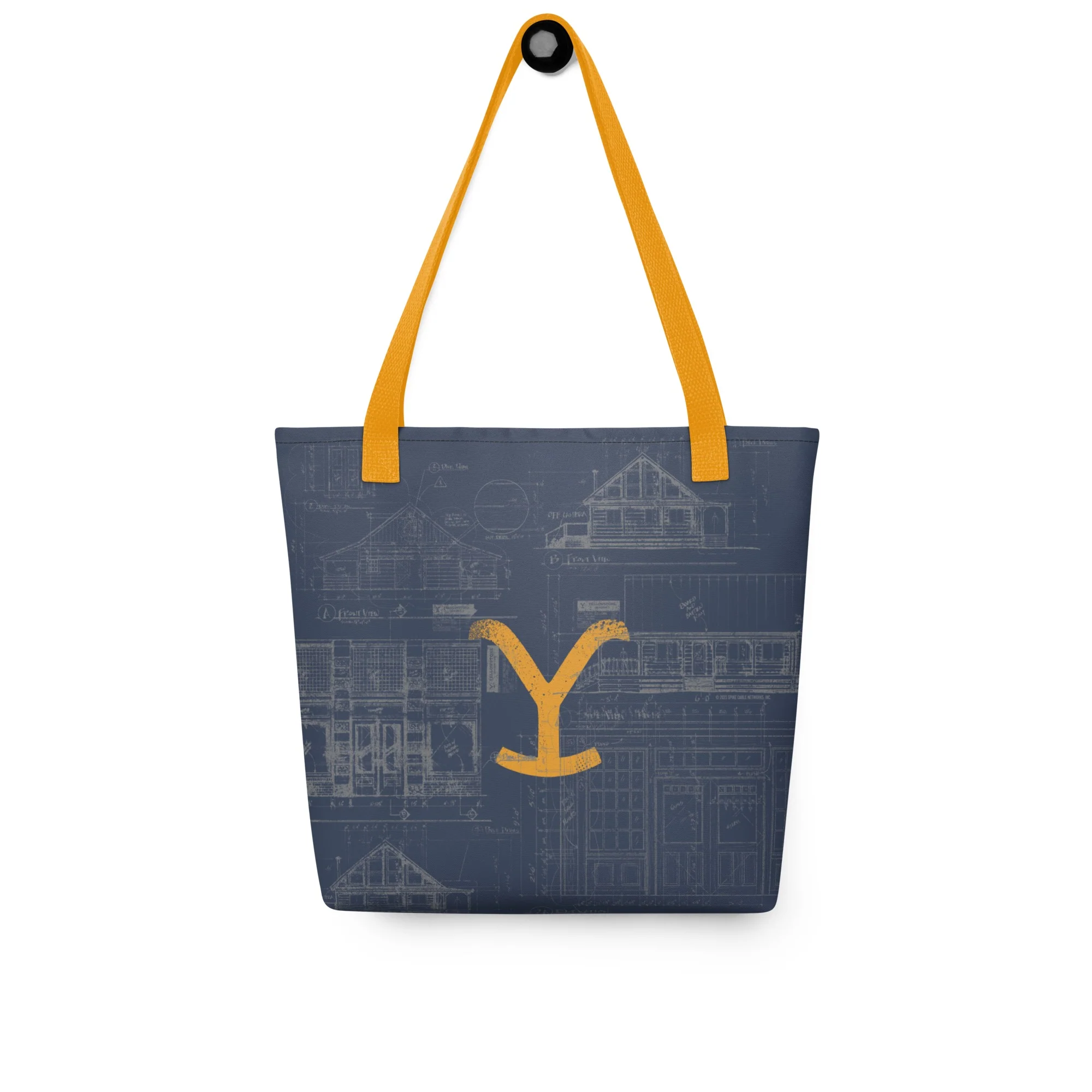 Yellowstone Historic Blueprint Tote - Image 4