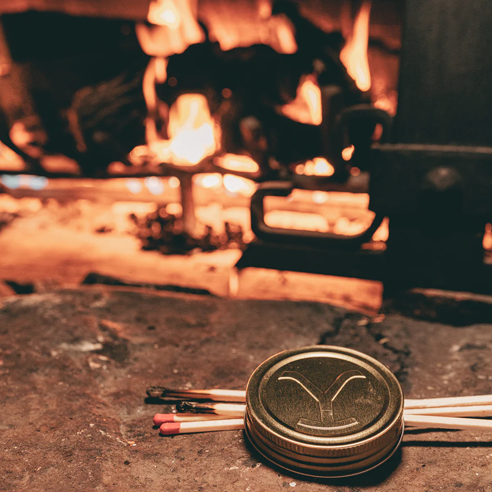 Yellowstone Campfire Suede Candle - Image 5