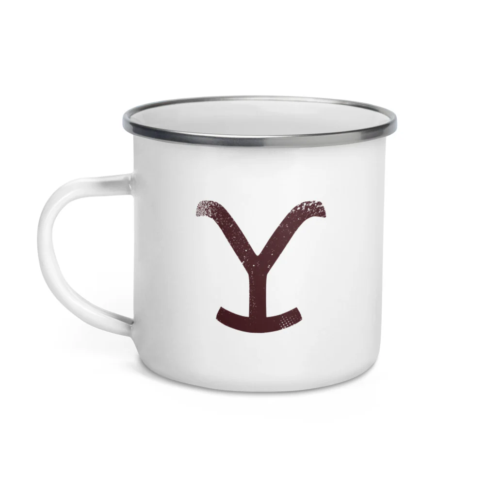 Yellowstone Choose the Way Enamel Camping Mug - Image 3