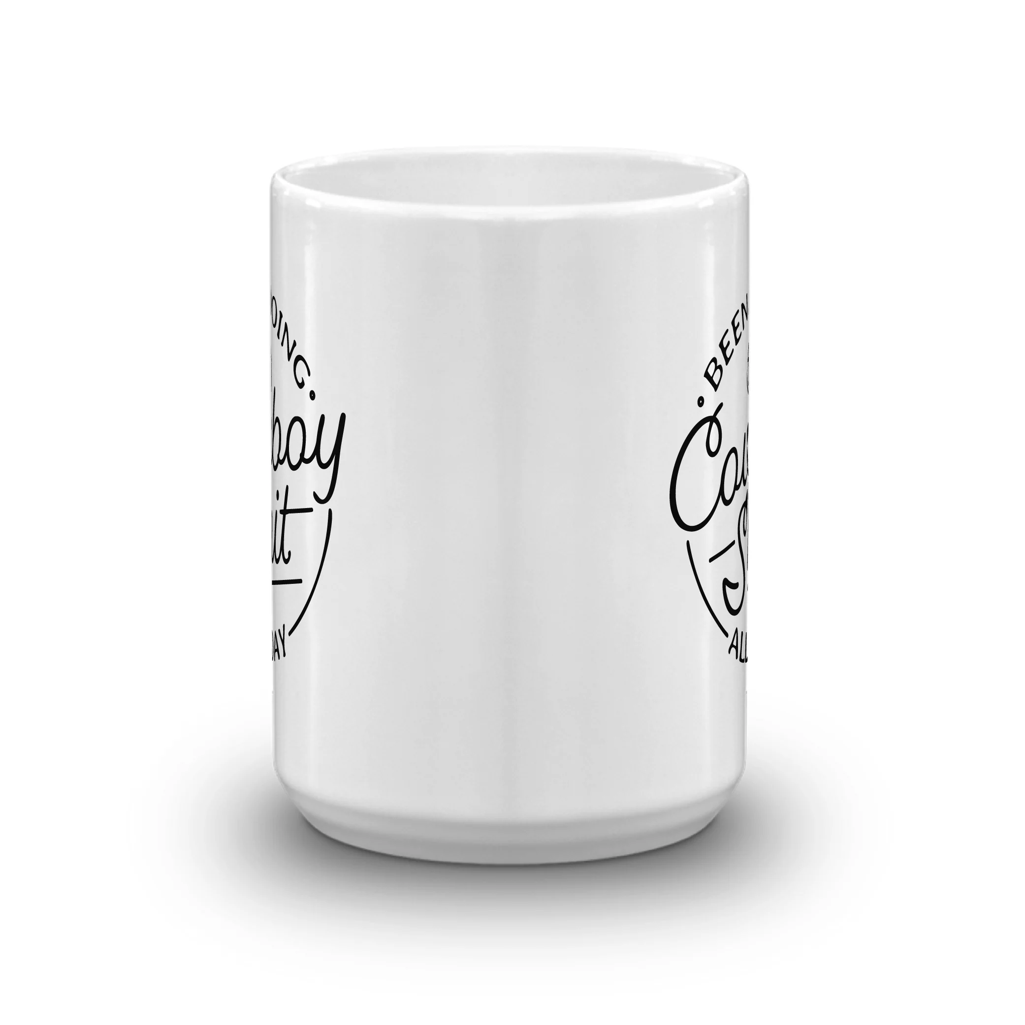 Yellowstone Cowboy White Mug - Image 5