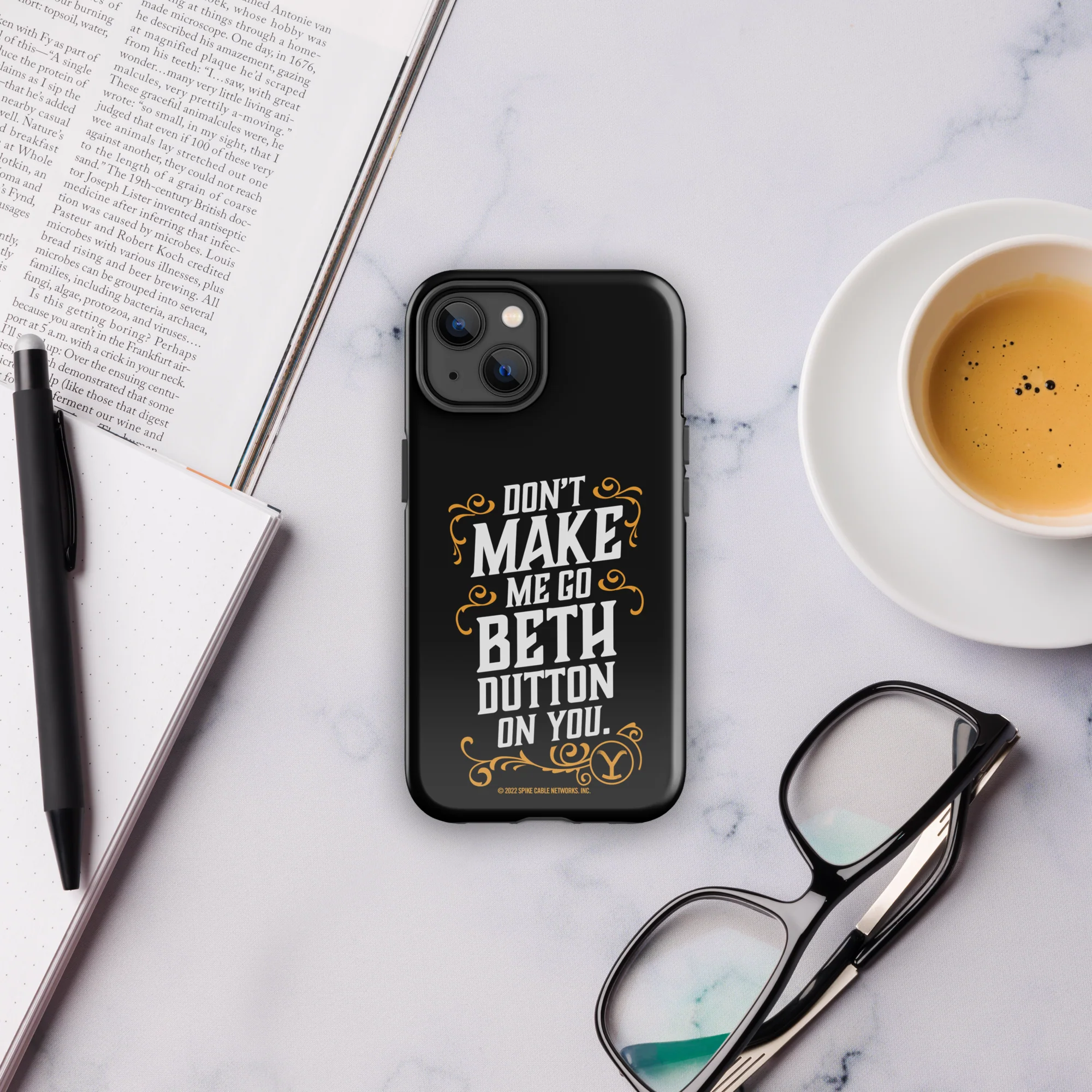Yellowstone Don't Make Me Go Beth Dutton On You Tough Phone Case - iPhone - Image 28