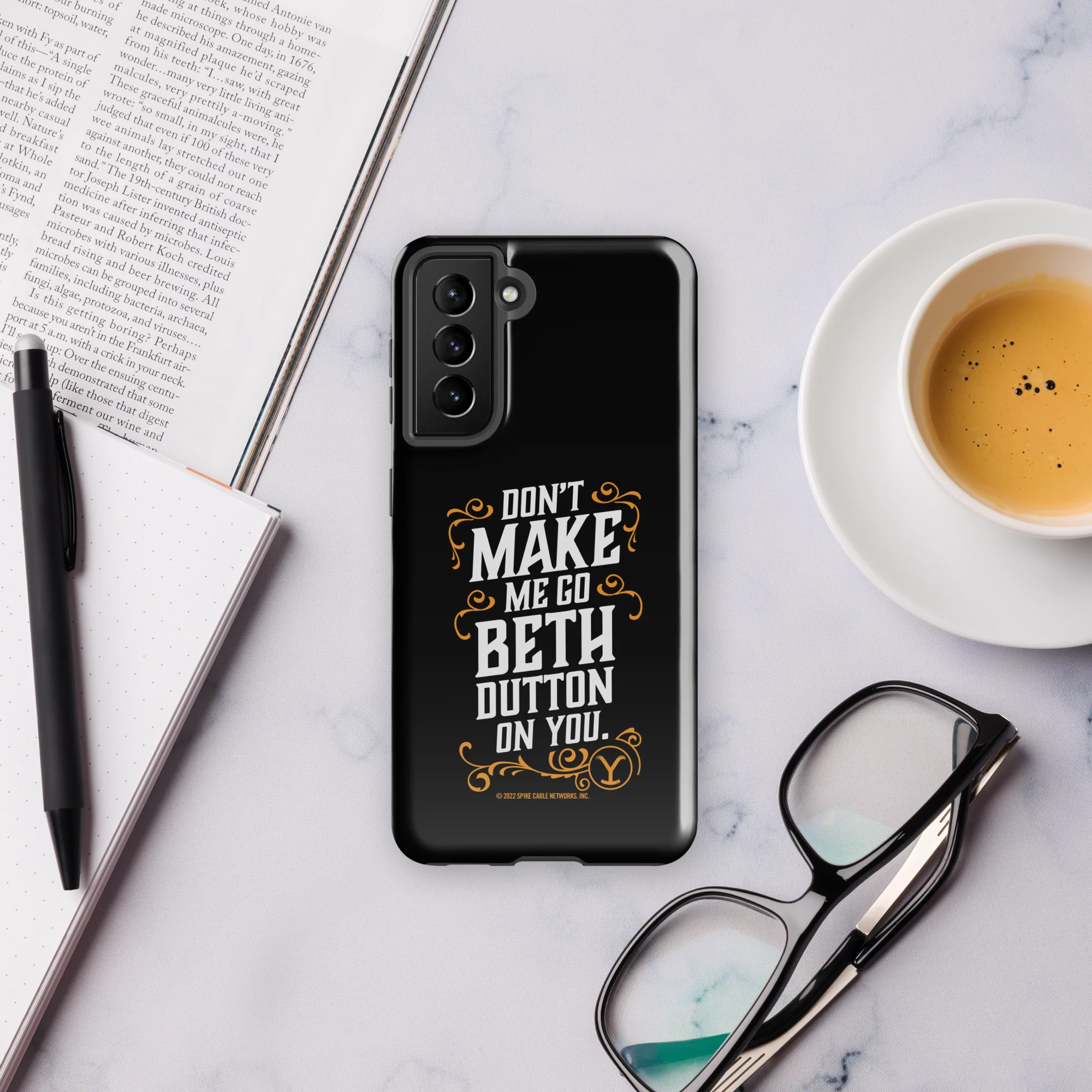 Yellowstone Don't Make Me Go Beth Dutton On You Tough Phone Case - Samsung - Image 15