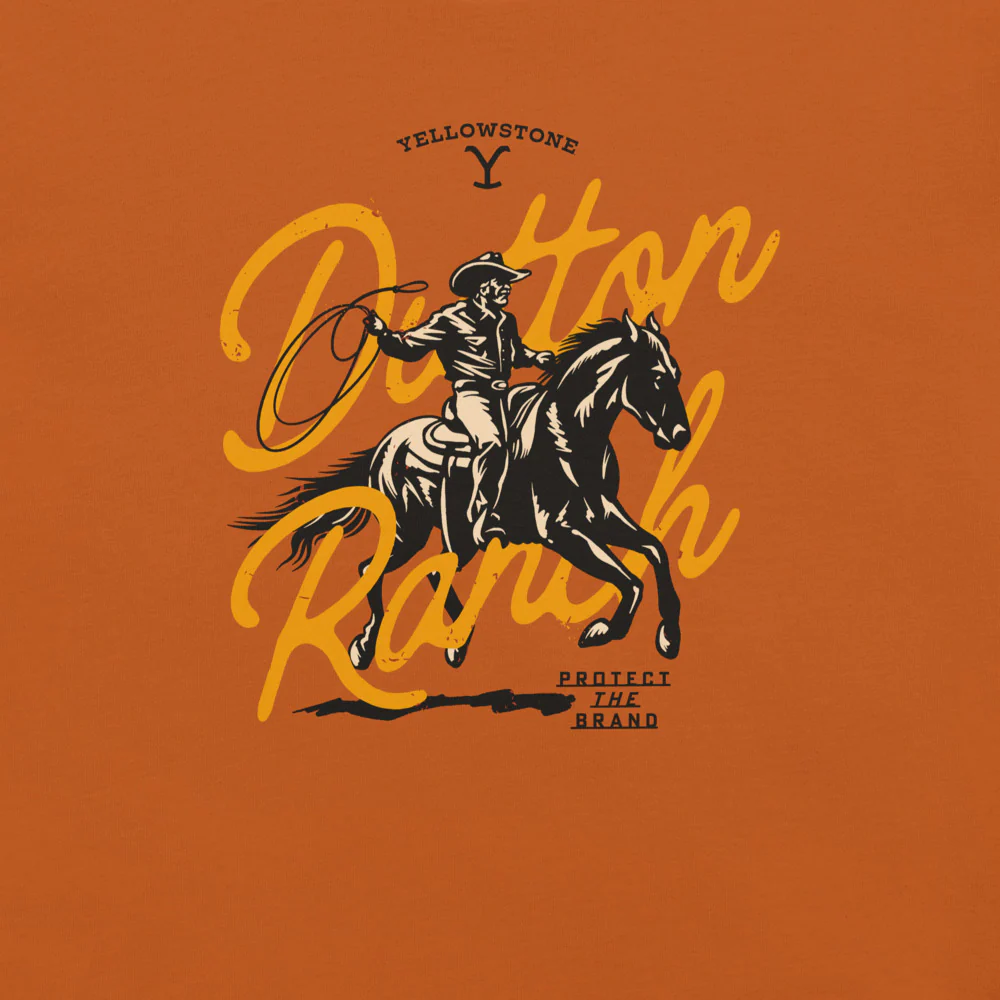 Yellowstone Dutton Ranch Cowboy Unisex T-Shirt - Image 2