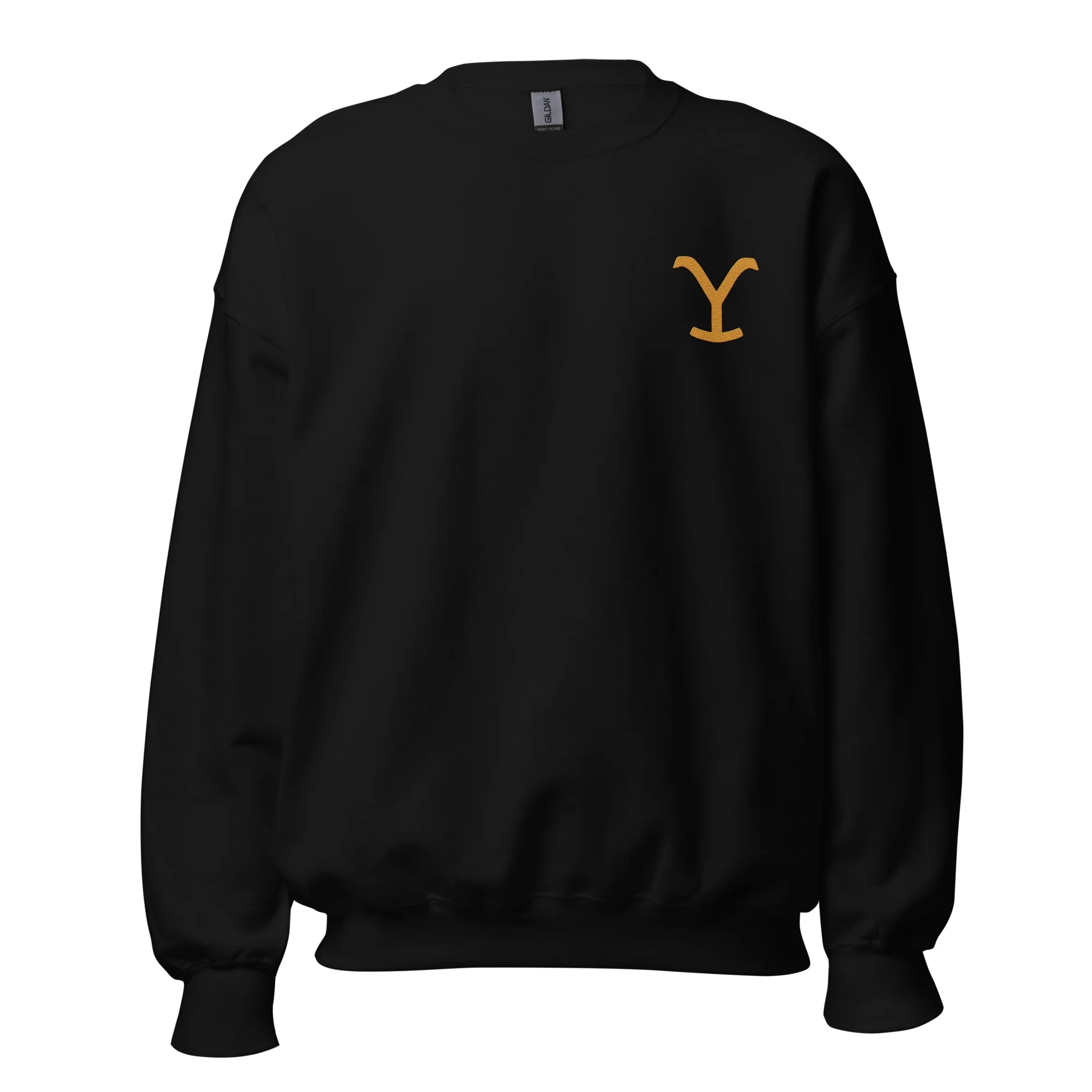 Yellowstone Dutton Ranch Y Logo Embroidered Sweatshirt - Image 3