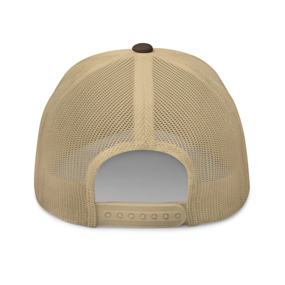 Yellowstone Flaming Logo Retro Trucker Hat - Image 4