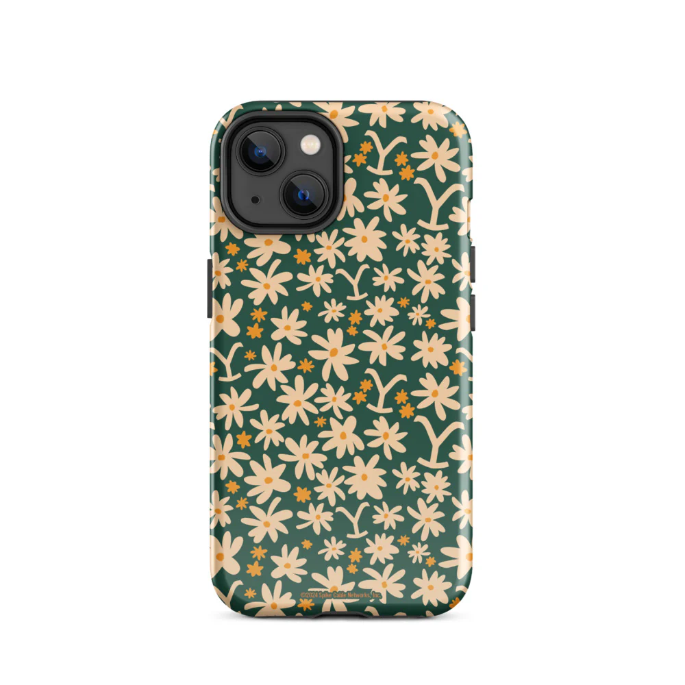 Yellowstone Floral Tough iPhone Case - Image 34