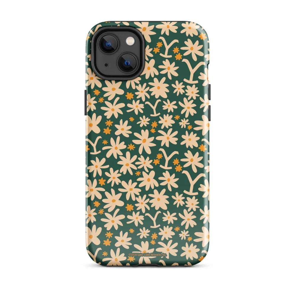 Yellowstone Floral Tough iPhone Case - Image 37