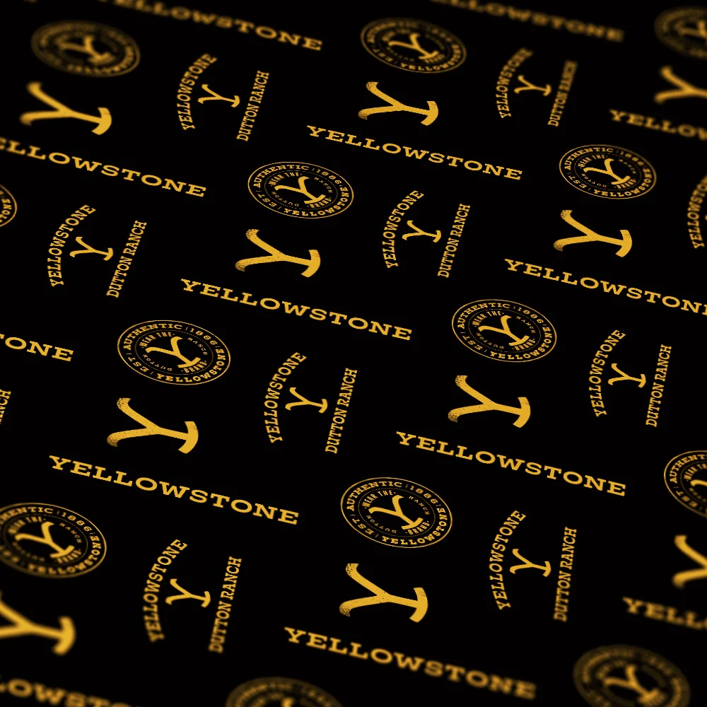 Yellowstone Logo Gift Wrap - Image 2