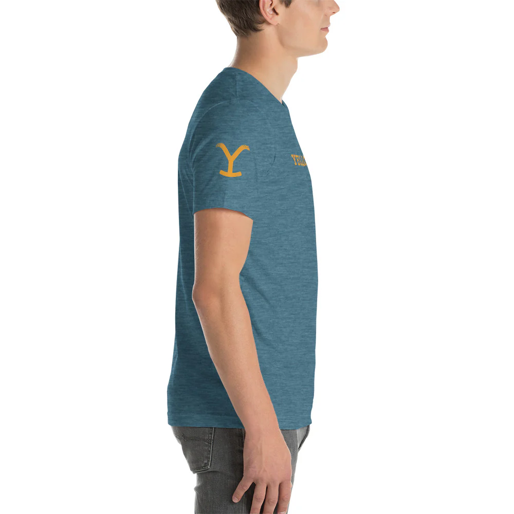 Yellowstone Logo Unisex Premium T-Shirt - Image 5