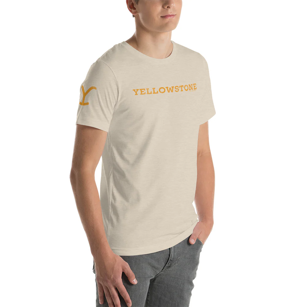 Yellowstone Logo Unisex Premium T-Shirt - Image 7