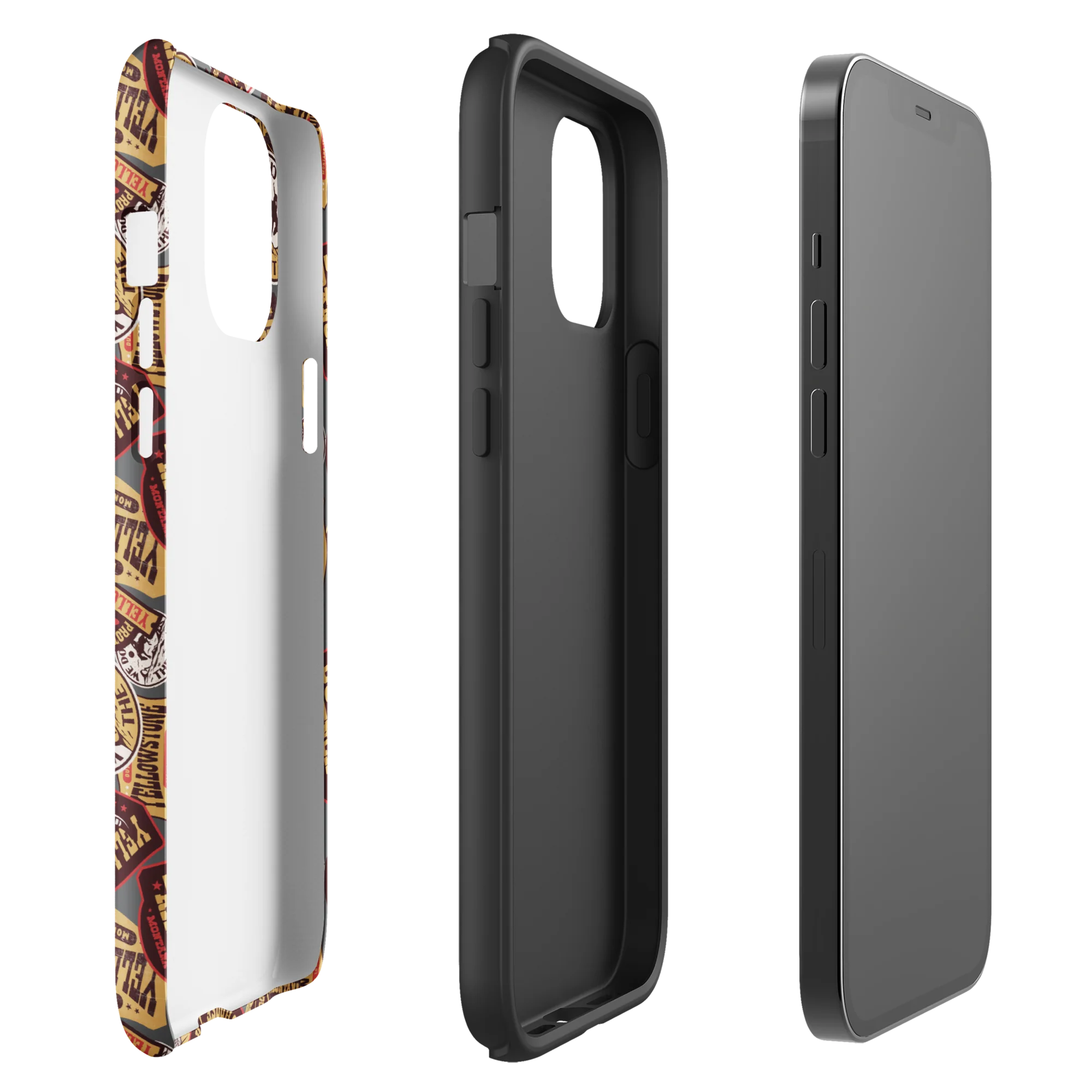 Yellowstone Patches Tough Phone Case - iPhone - Image 11