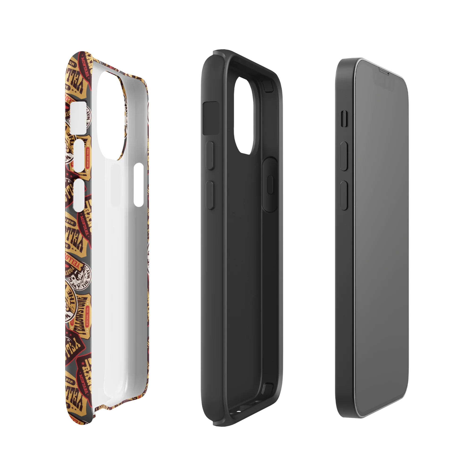 Yellowstone Patches Tough Phone Case - iPhone - Image 17