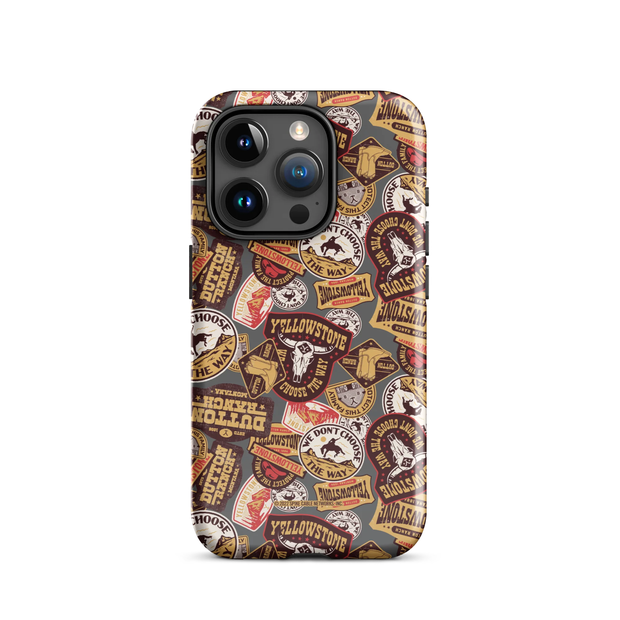 Yellowstone Patches Tough Phone Case - iPhone - Image 43