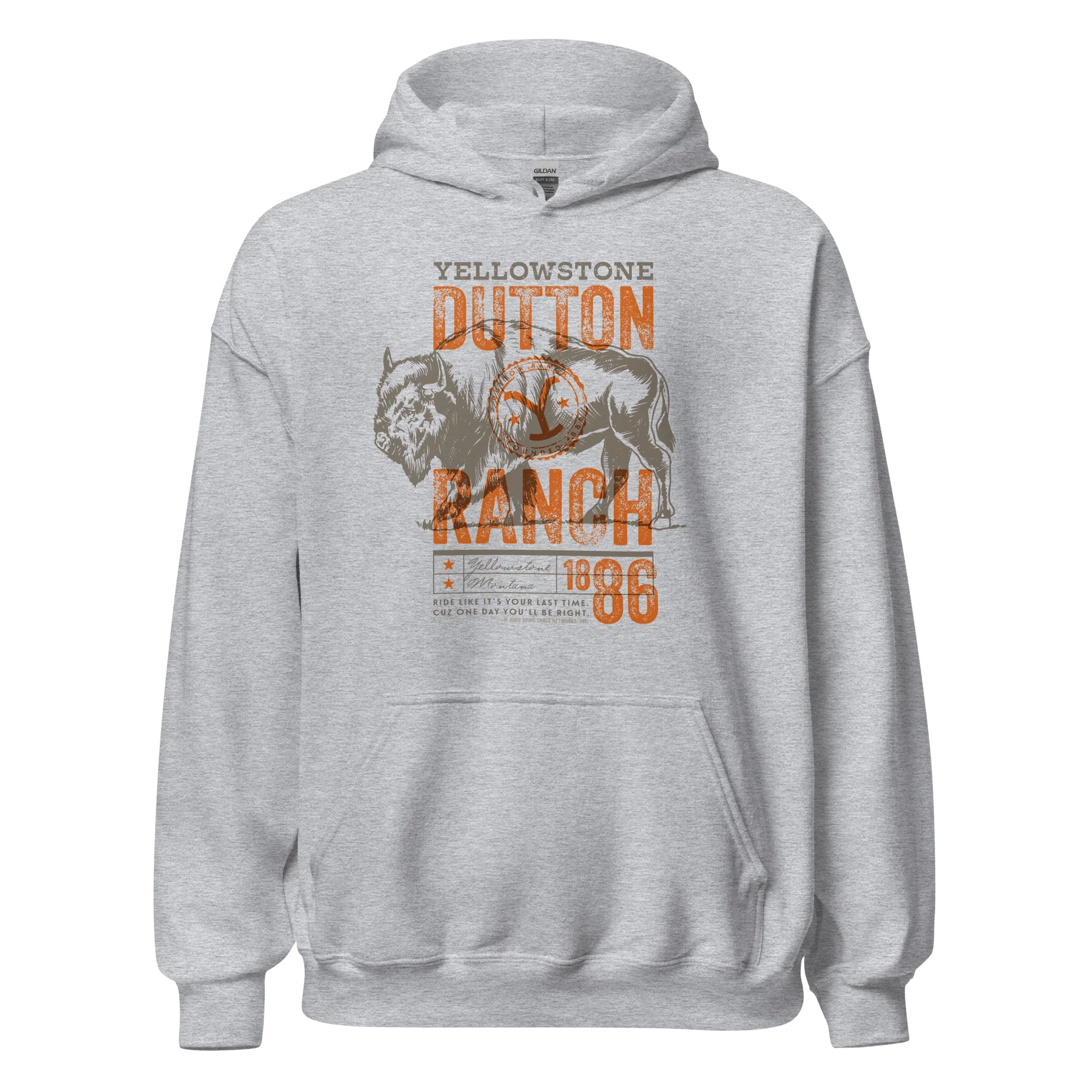 Yellowstone Ride Like It's Your Last Hooded Sweatshirt - Image 3
