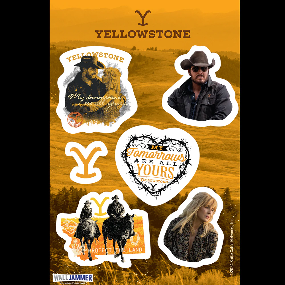 Yellowstone Rip & Beth Wall Decals - Image 2