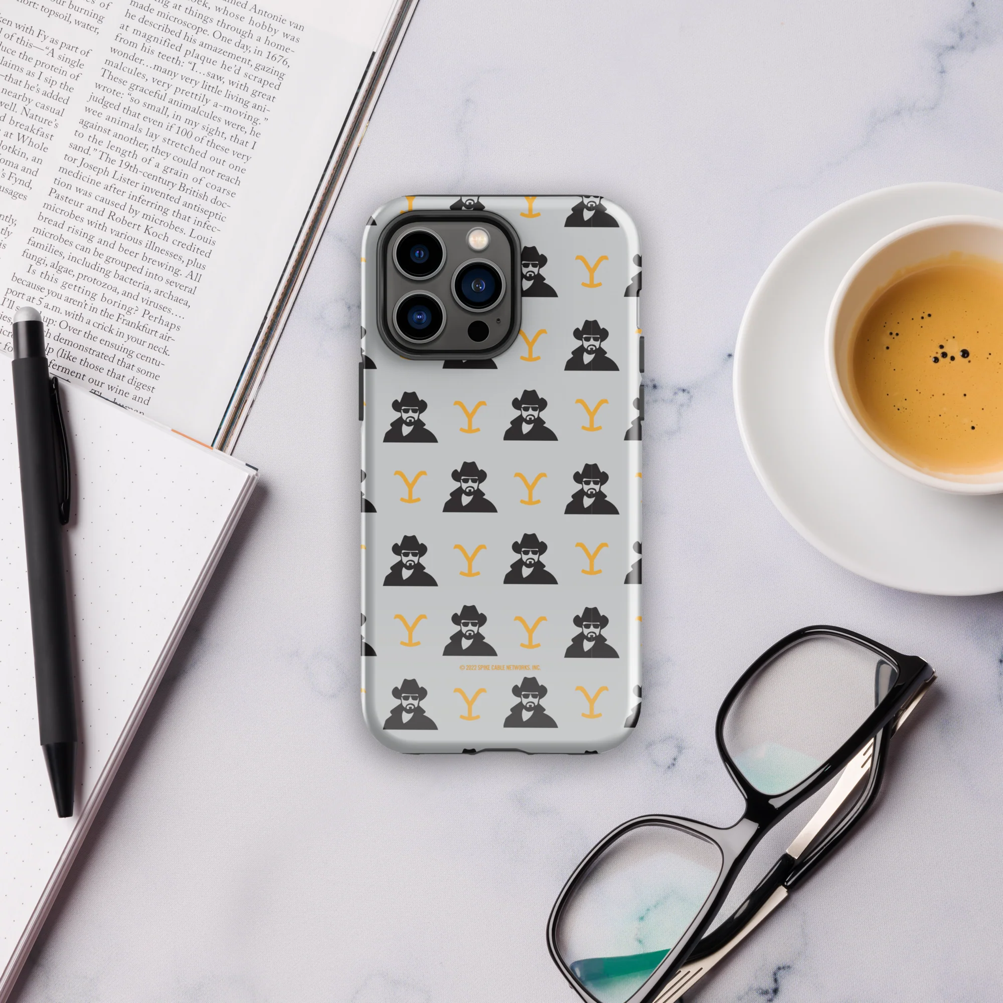 Yellowstone RIP Pattern Tough Phone Case - iPhone - Image 19