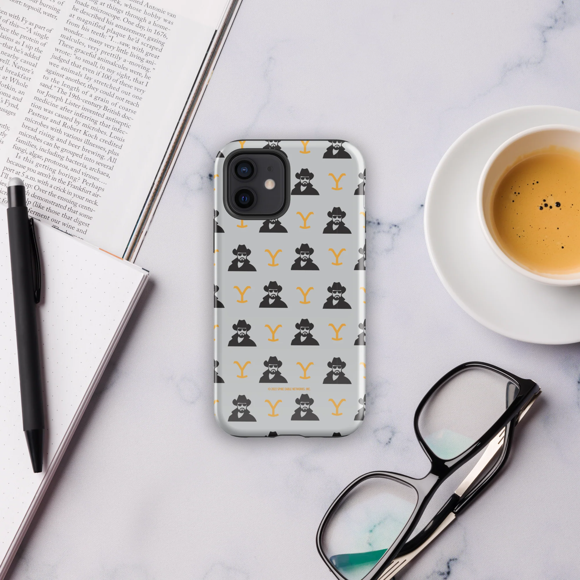 Yellowstone RIP Pattern Tough Phone Case - iPhone - Image 51