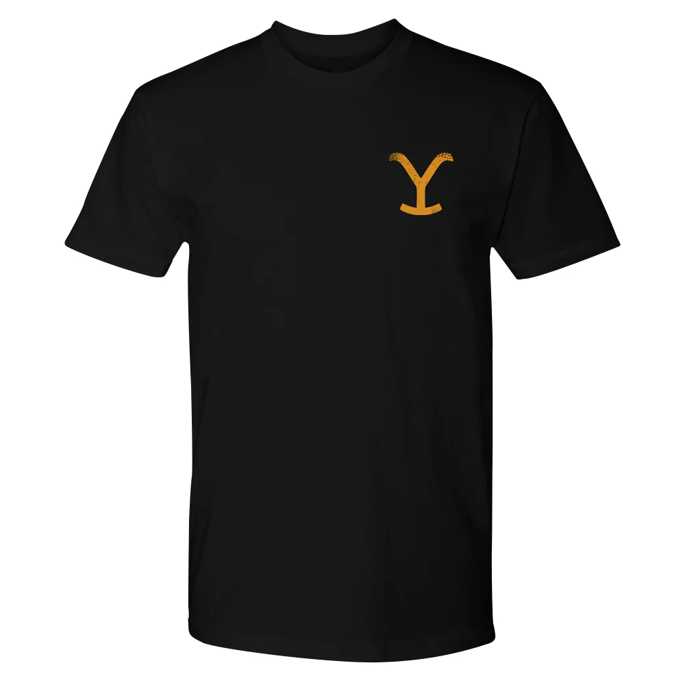 Yellowstone Take 'Em To The Train Station Adult Short Sleeve T-Shirt - Image 6