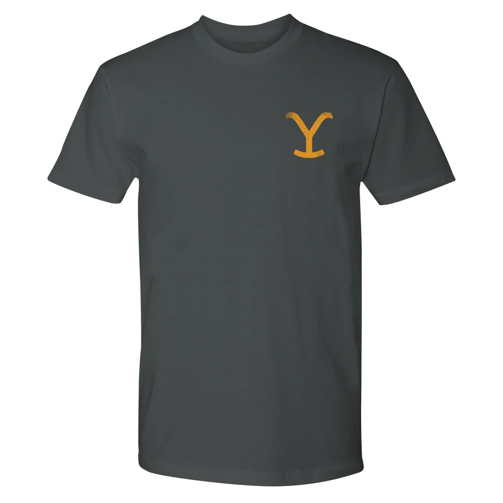 Yellowstone Take 'Em To The Train Station Adult Short Sleeve T-Shirt - Image 8