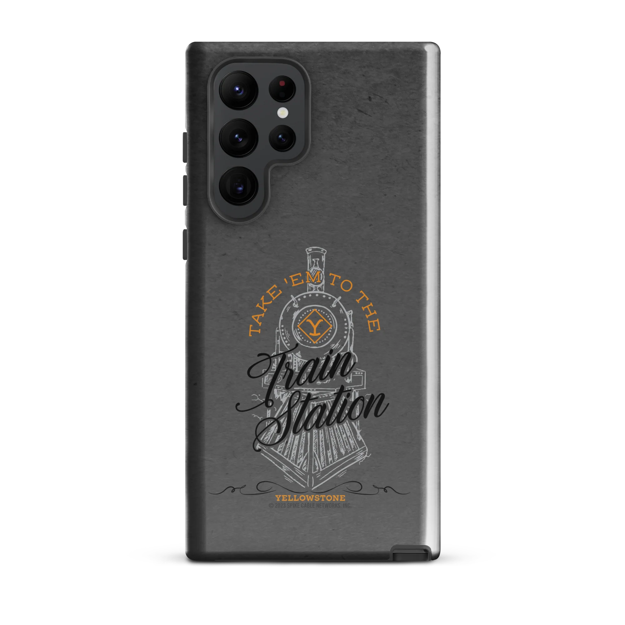 Yellowstone Train Station Tough Phone Case - Samsung - Image 31