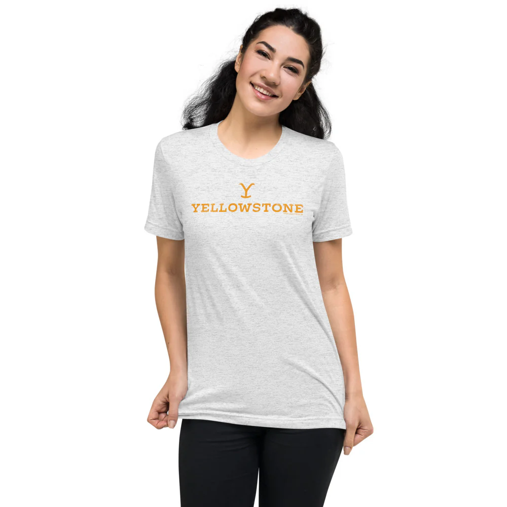 Yellowstone Y Logo Adult Tri-Blend T-Shirt - Image 5