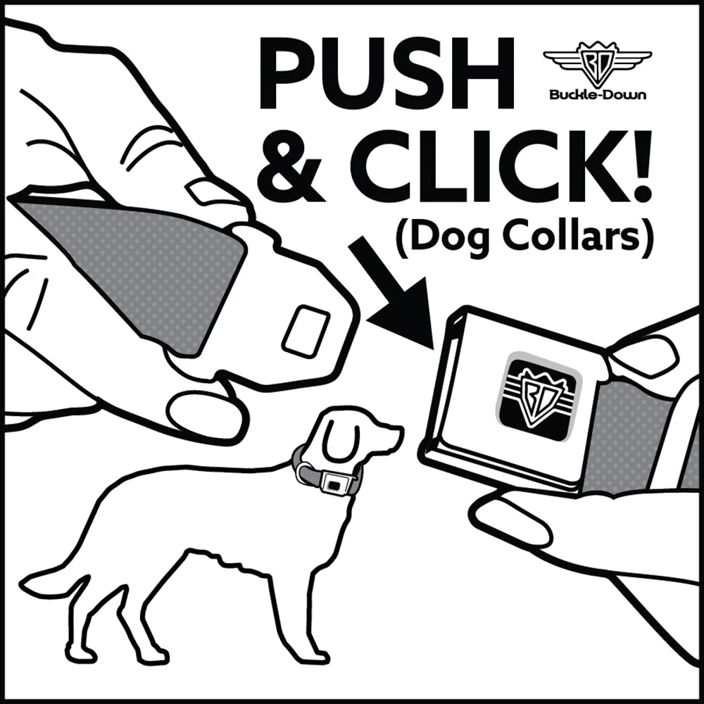 Yellowstone Y Logo Weathered Black and Orange Seatbelt Pet Collar - Image 10
