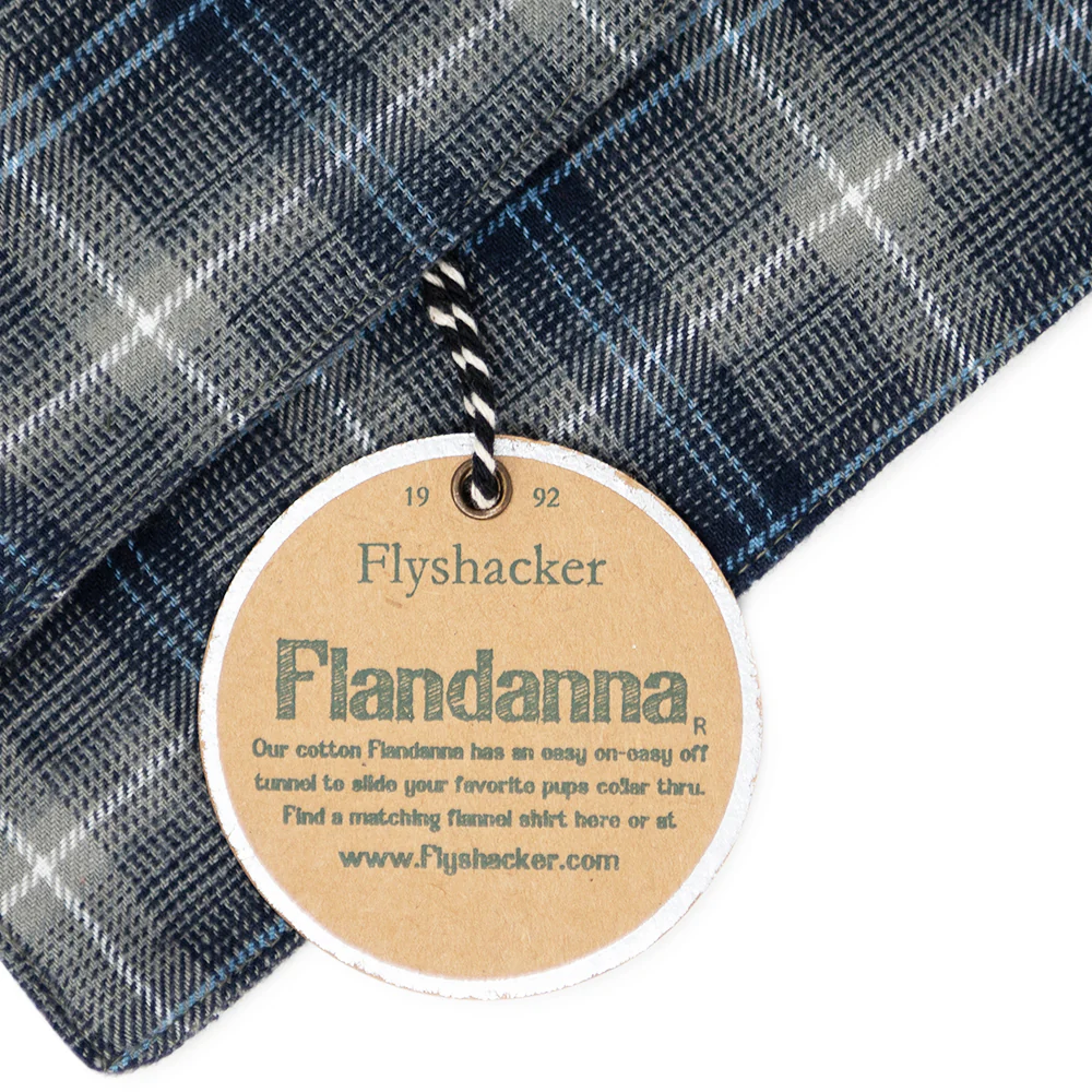 Yellowstone Y Logo Plaid Doggie Flandana - Image 6