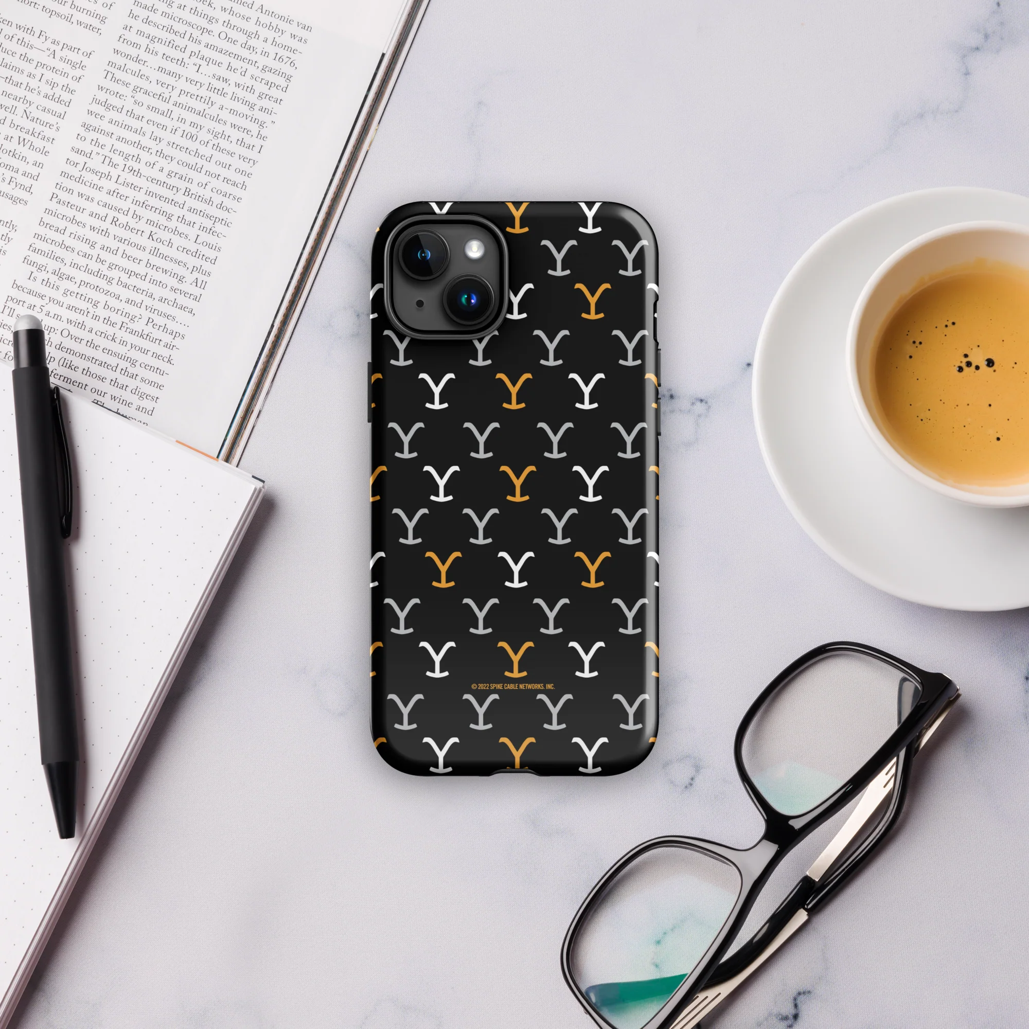 Yellowstone Y Pattern Tough Phone Case - iPhone - Image 42