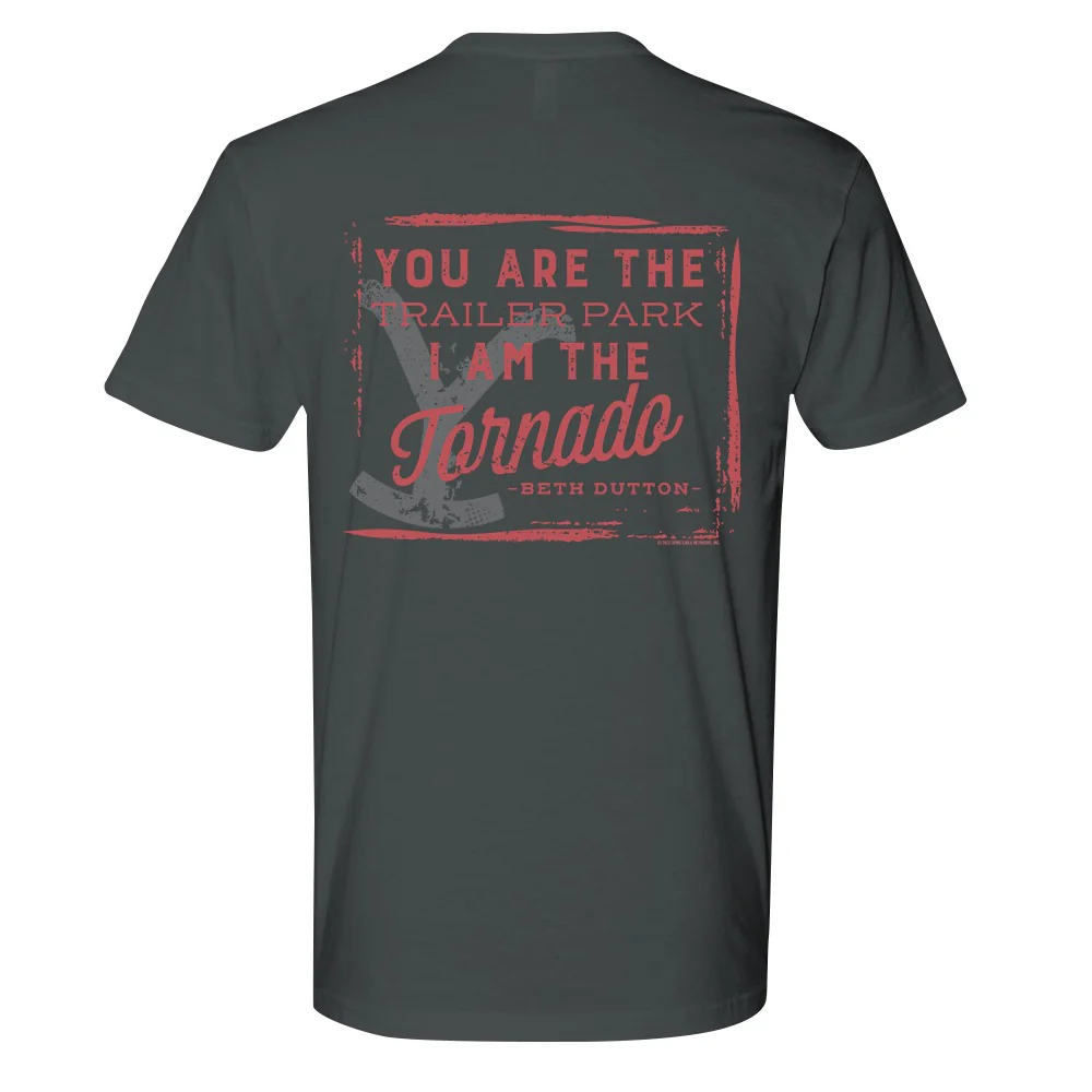 Yellowstone You Are The Trailer Park Adult Short Sleeve T-Shirt - Image 10